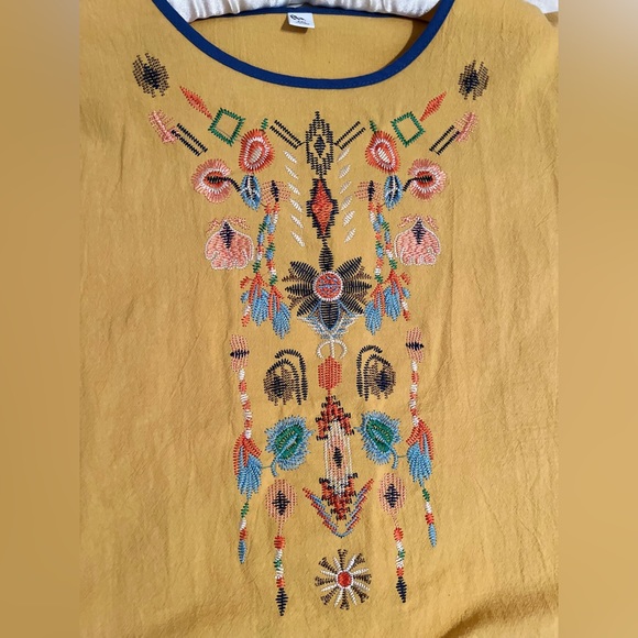 NWOT BOHO “JOHNNY WAS”VIBES SPRING EMBROIDERED BLOUSE - Picture 8 of 10